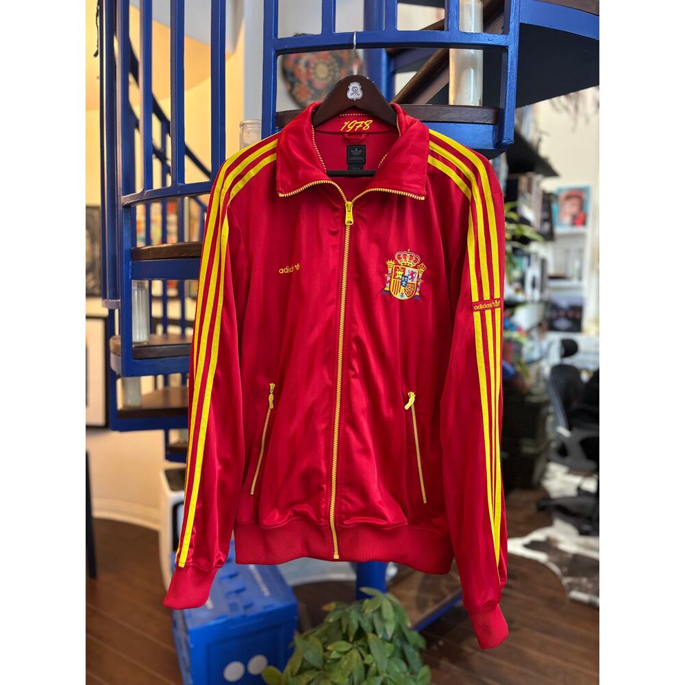 Adidas España Red Track Jacket Size M (1978 Collection)